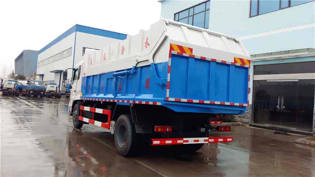東風天錦15方對接式垃圾車