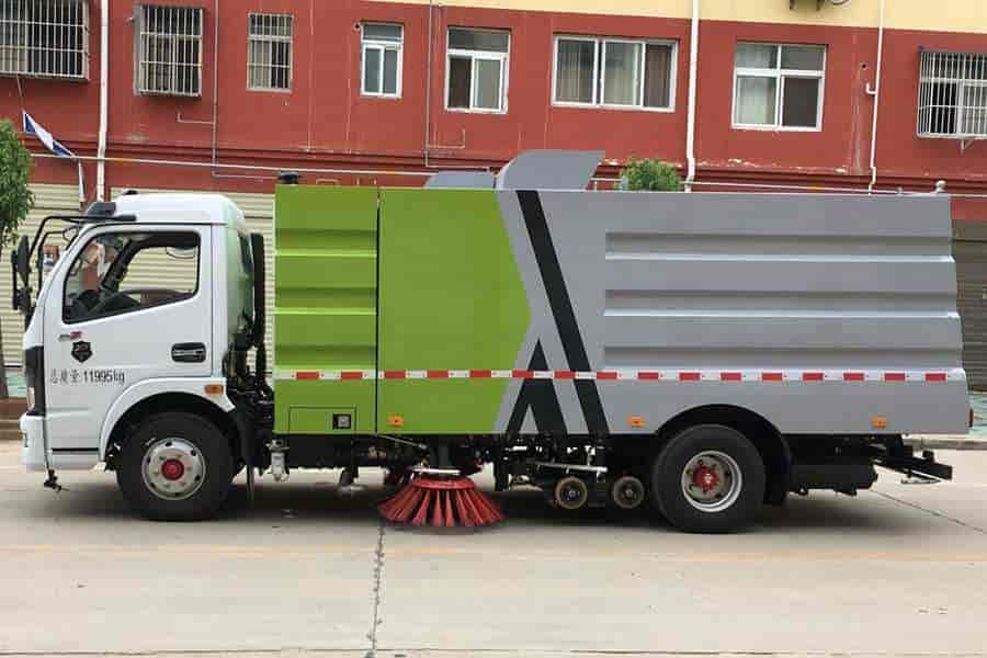 國六東風9方洗掃車