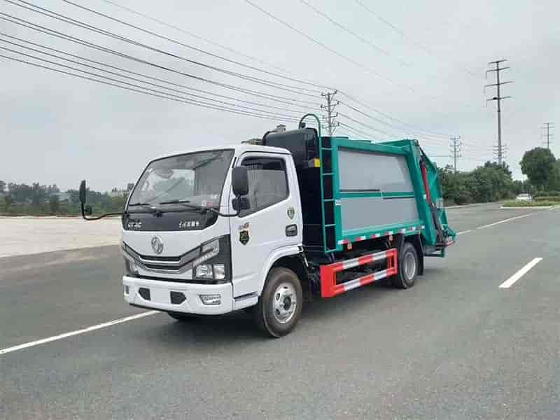 國六東風多利卡6方壓縮垃圾車