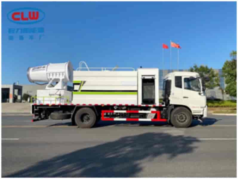 東風天錦12噸噴霧抑塵車